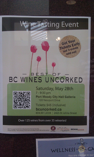 BC Wines Uncorked - Spring Festival QR Code BC Wines Uncorked - Spring Festival QR Code