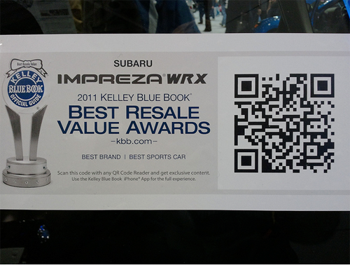 Subaru Impreza WRX Winner by Kelly Blue Book 2011 Subaru Impreza WRX Winner by Kelly Blue Book 2011