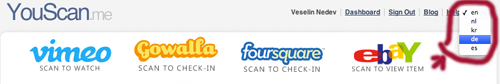 YouScanMe translated to Dutch, Korean, Spanish and German YouScanMe translated to Dutch, Korean, Spanish and German