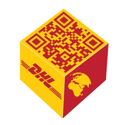 DHL Israel use QR Code